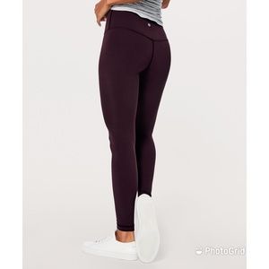 ❌sold❌ lululemon legging align dark purple size 4